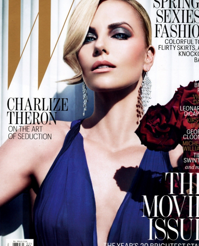 Шарлиз Терон — вторая героиня нового W 