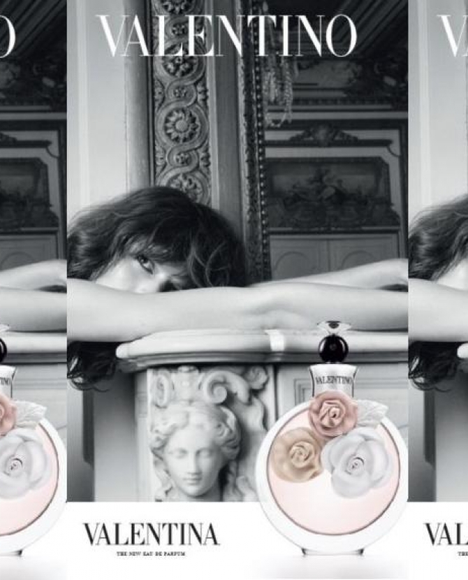 Новая реклама аромата Valentina de Valentino  