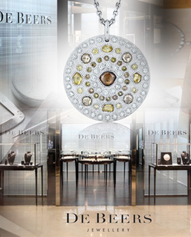 De Beers открывается в Шанхае