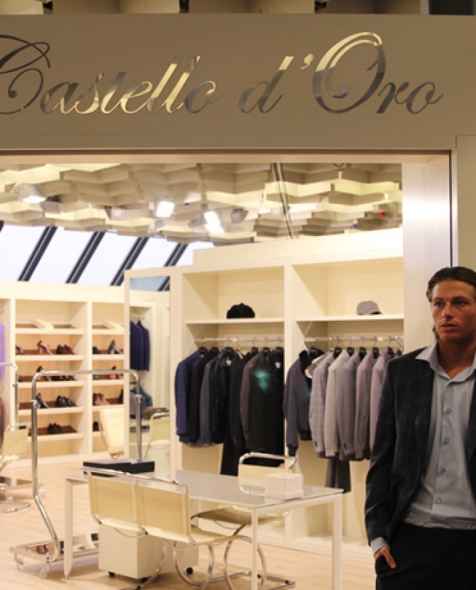 Коллекция Castello d'Oro на выставке Pitti Uomo