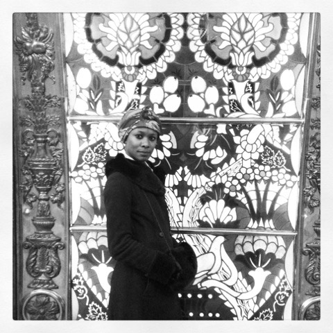 Шала Монрок в московской подземке