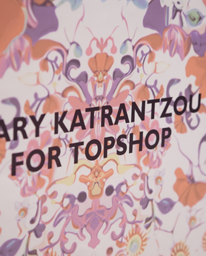 Презентация коллекции Mary Katrantzou for Topshop