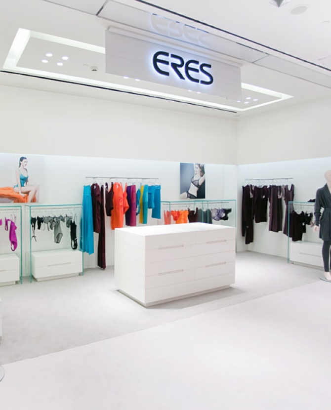 Корнер Eres открывается в ЦУМе