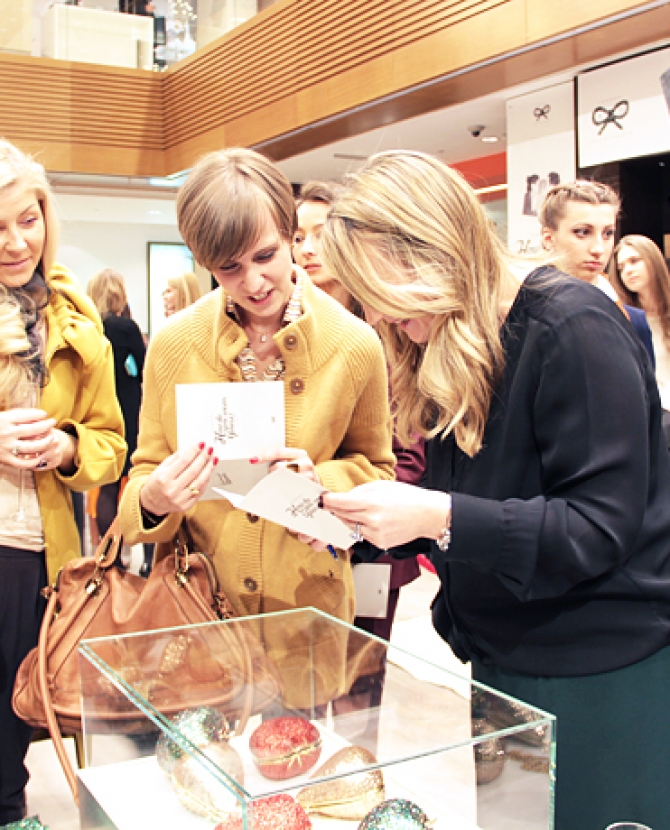 Встреча с Аней Хиндмарч в ЦУМе