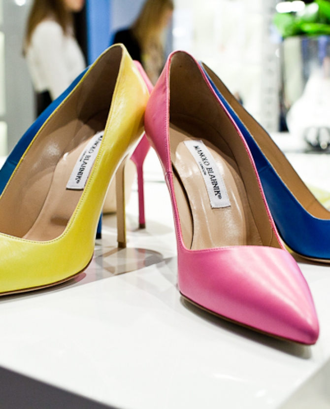 Открытие pop-up store Manolo Blahnik в ЦУМе 