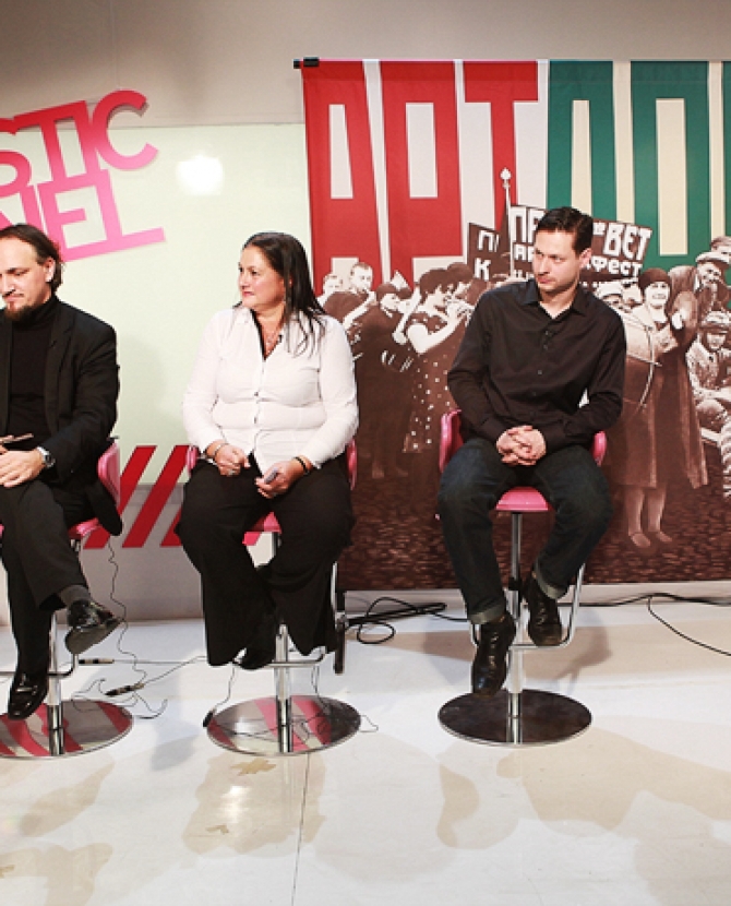 Кирилл Туши и Виталий Манский на \"Дожде\"