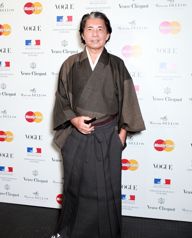 Открытие выставки Кензо Такада