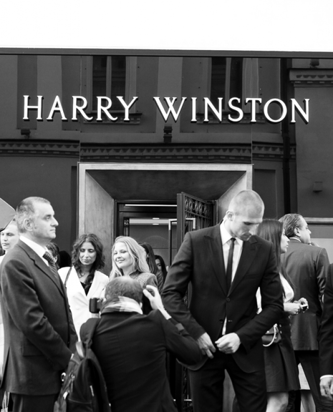 Открытие бутика Harry Winston