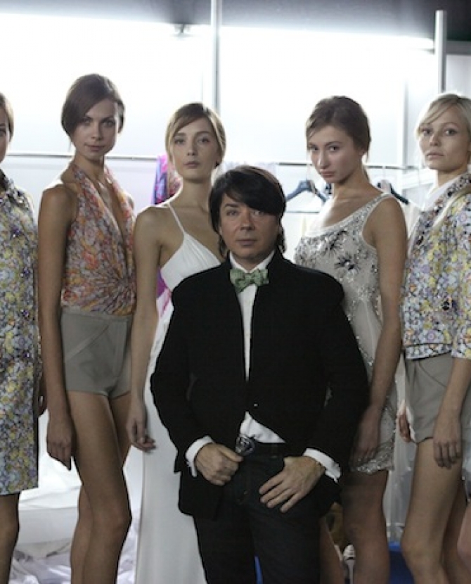 Backstage показа Валентина Юдашкина