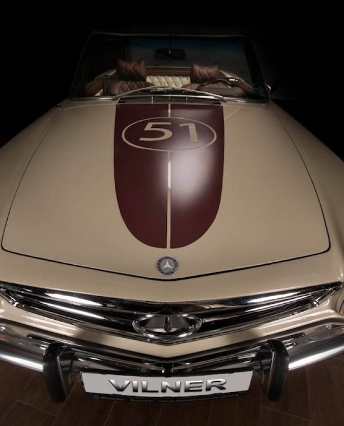 Vilner Studio восстановили Mercedes Pagoda