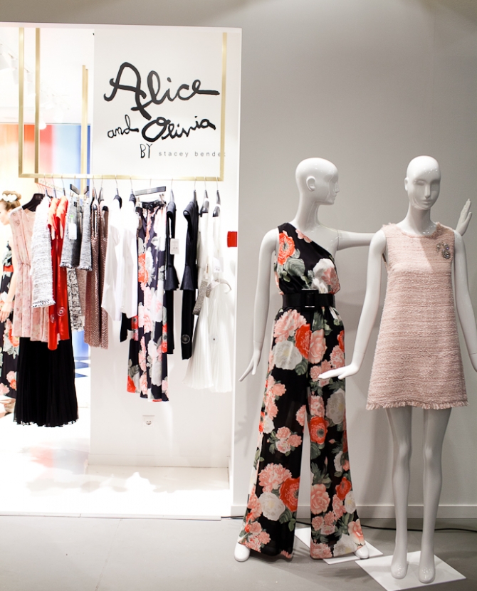 Открытие корнера Alice+Olivia в ЦУМе