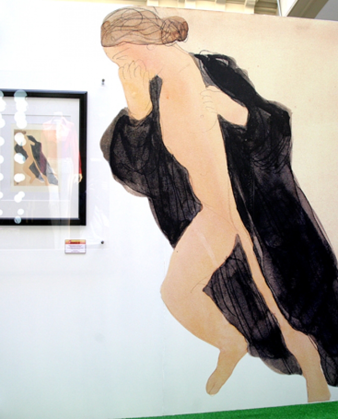 Скульптуры Родена и \"Портреты театров\"