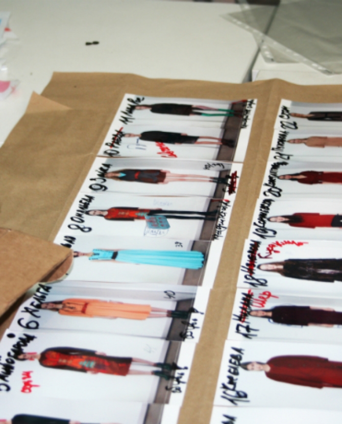 Backstage показа Алены Ахмадуллиной 