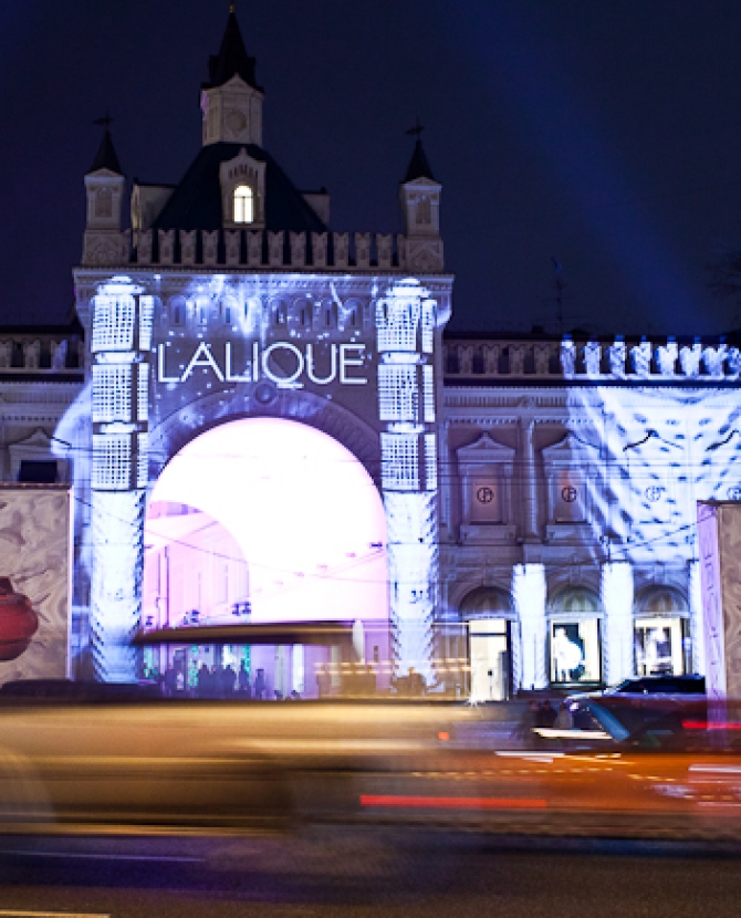 Первый магазин Lalique в Москве