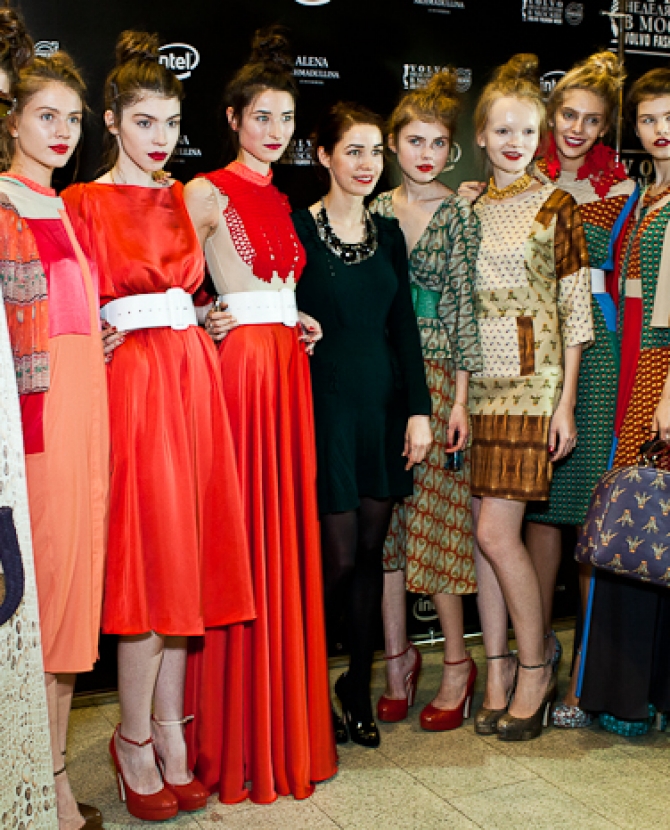 Показ Alena Akhmadullina весна-лето 2013