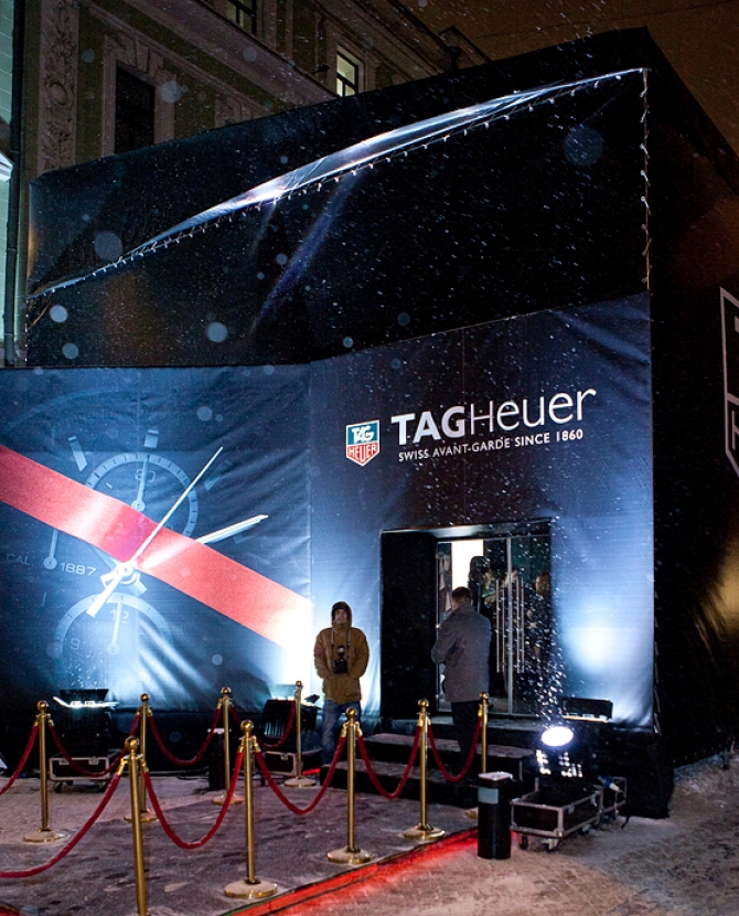 Открытие нового бутика TAG Heuer