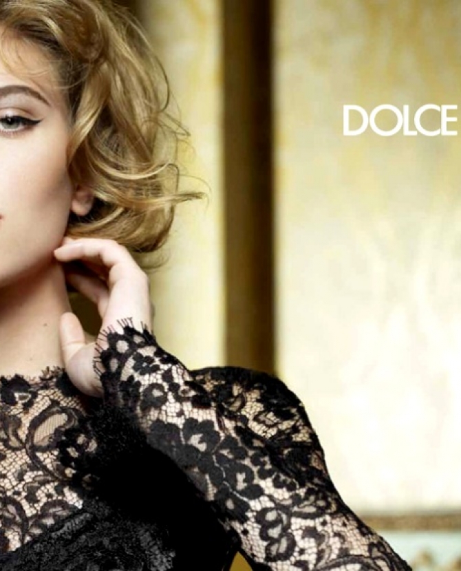 Реклама аромата The One, Lace Edition