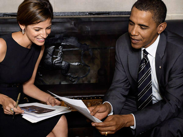 Обама дал интервью журналу Glamour