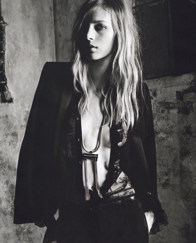 Превью рекламной кампании Saint Laurent