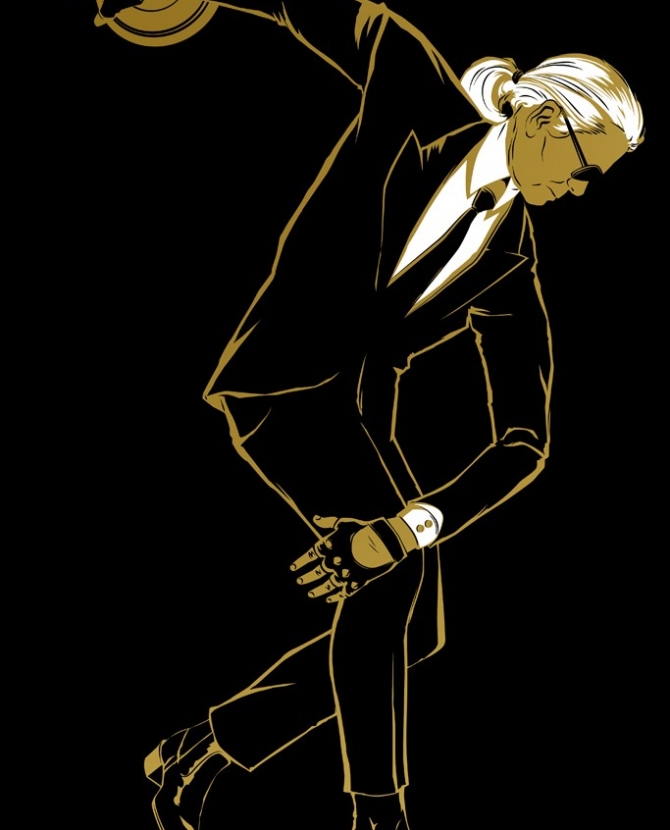 Карл Лагерфельд для Selfridges