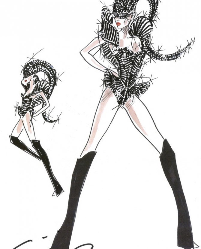 Giorgio Armani создаст костюмы для Lady Gaga 