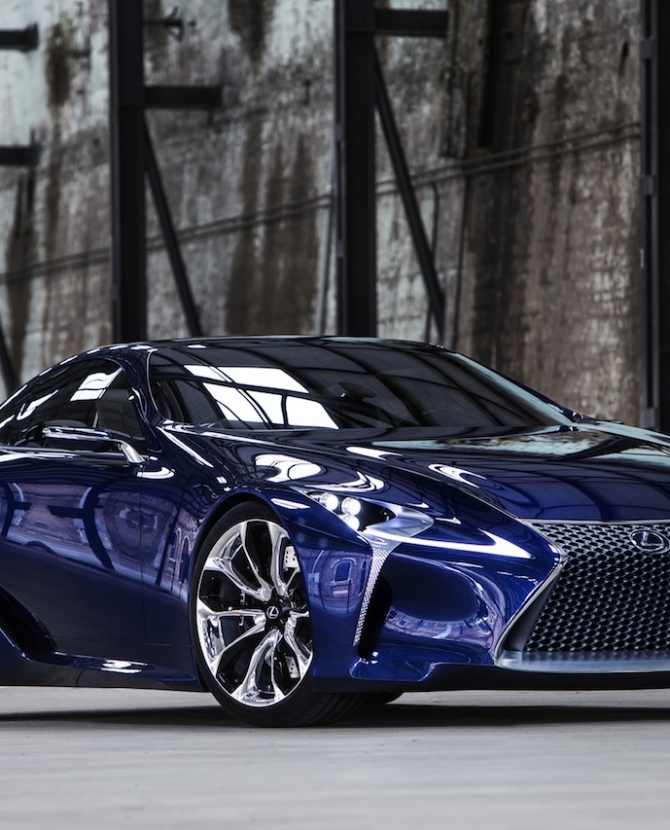 Рестайлинговая версия Lexus LF-LC  
