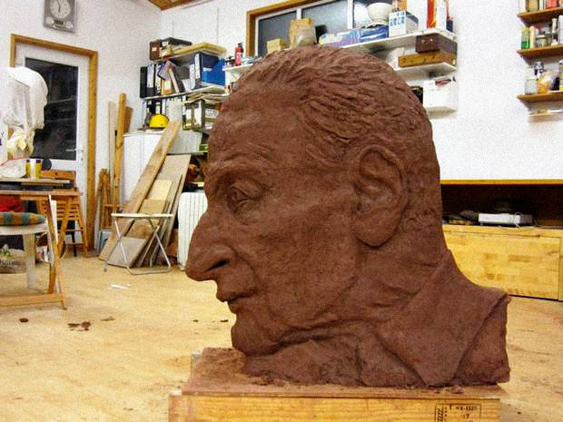 Голова Люсьена Фрейда 