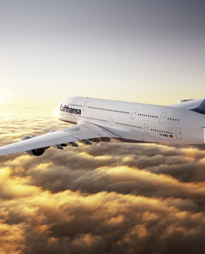 Новое меню на борту Lufthansa Airlines