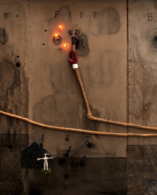 Выставка рисунков Дэвида Линча в Нью-Йорке