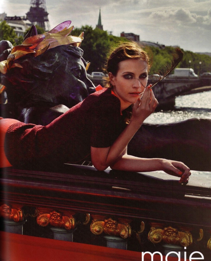 Preview рекламной кампании Maje