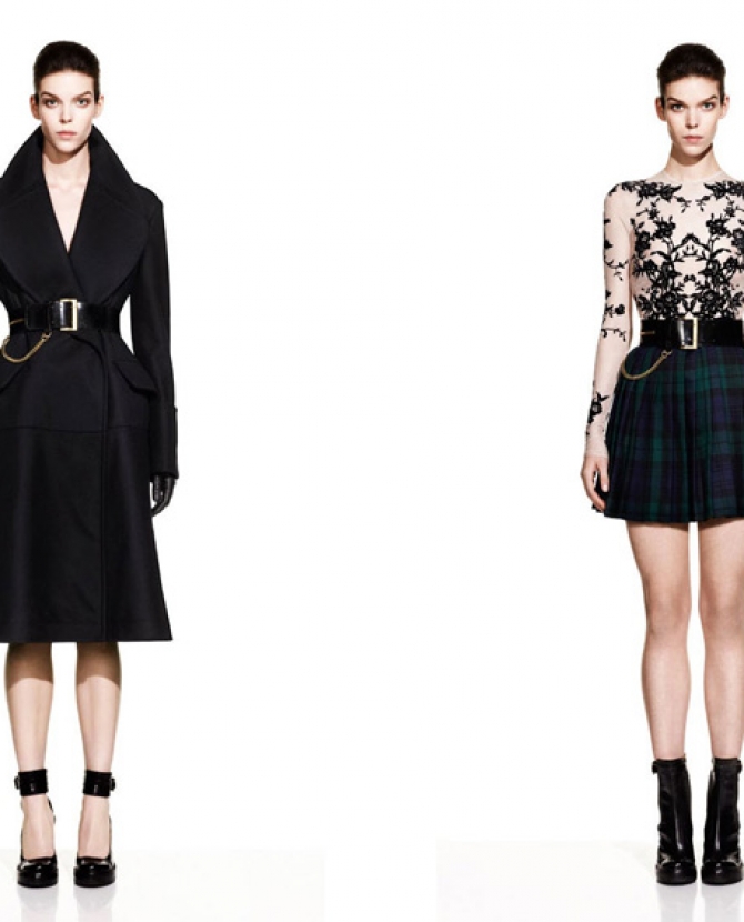 Меган Коллисон в лукбуке McQ 