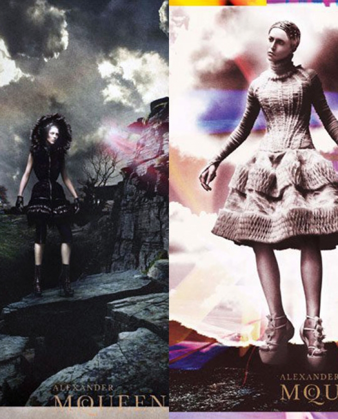 Preview рекламной кампании Alexander McQueen