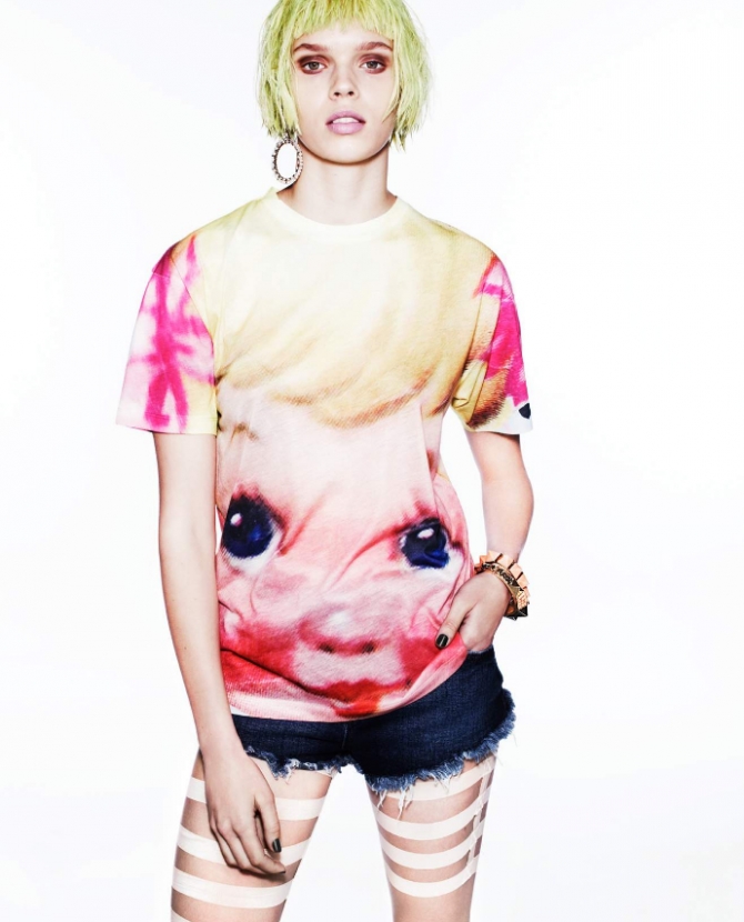 Юбилейная коллекция футболок Topshop