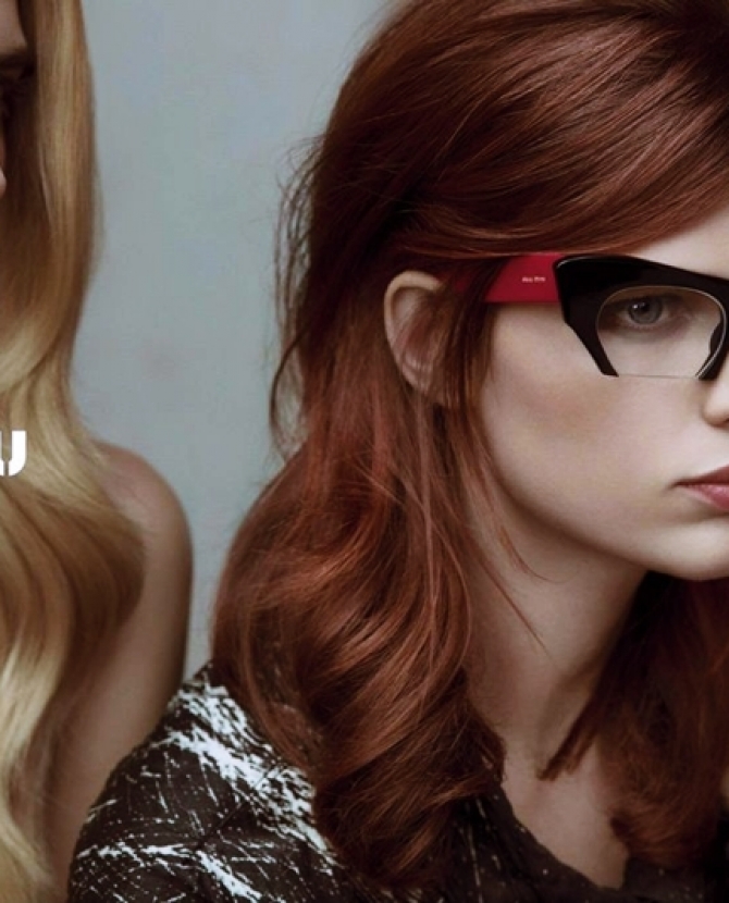 Весенне-летняя кампания Miu Miu Eyewear