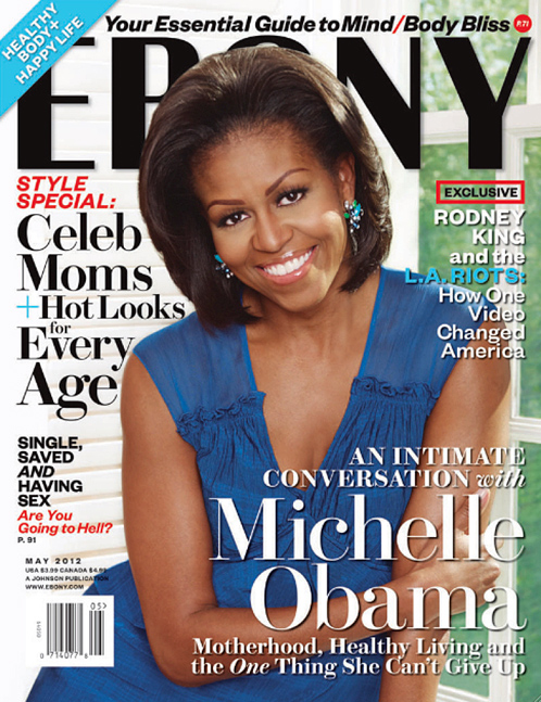 Мишель Обама на обложке журнала Ebony