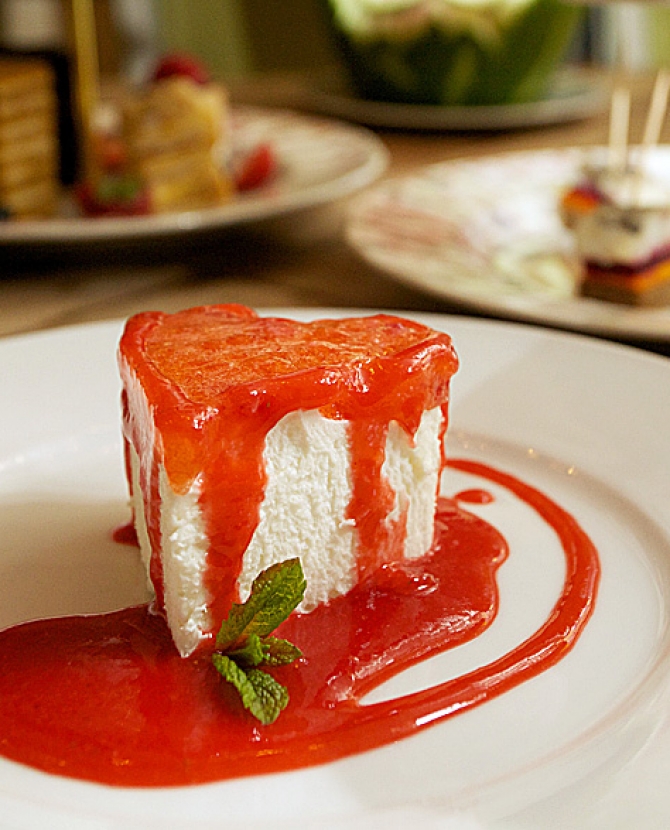 Десерт Naked Heart от Натальи Водяновой 