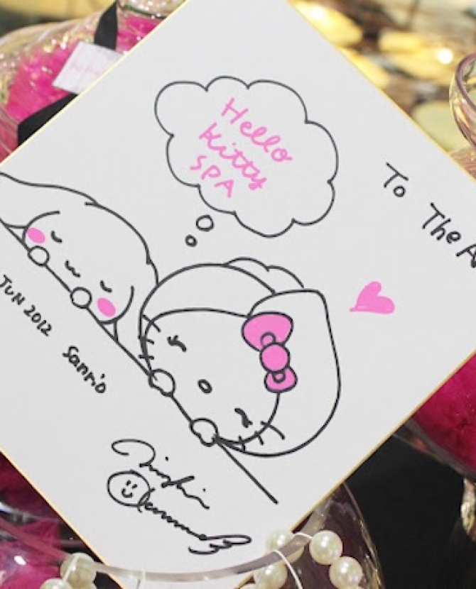 Первый в мире спа-салон Hello Kitty