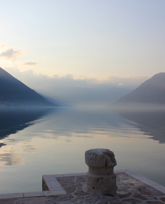 Волшебный уголок на берегу Которского залива