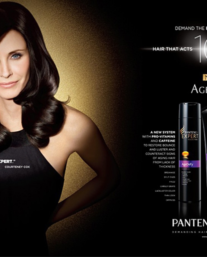 Кортни Кокс стала лицом Pantene