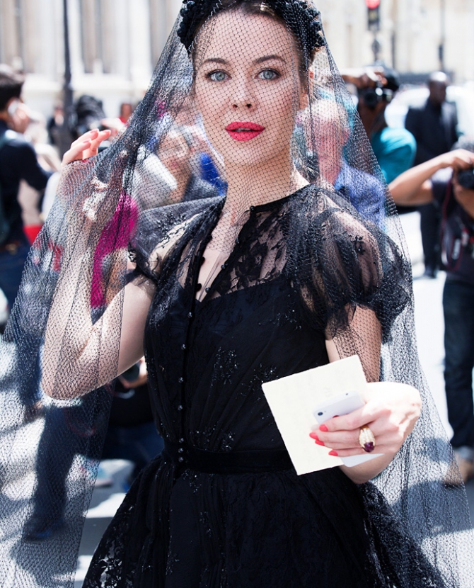 Неделя высокой моды в Париже: Streetstyle. Часть 3