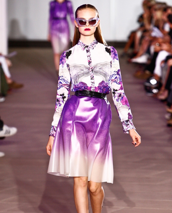 Объект желания: латексная юбка Prabal Gurung