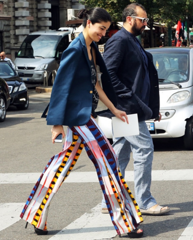Неделя мужской моды в Милане: Streetstyle. Часть 1