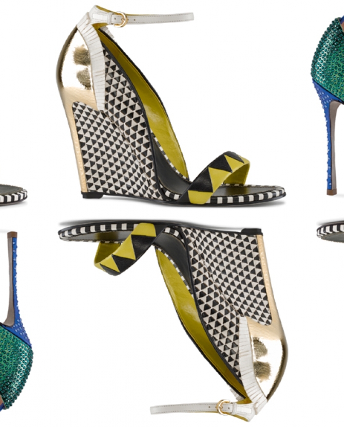 Весенний лукбук Sergio Rossi