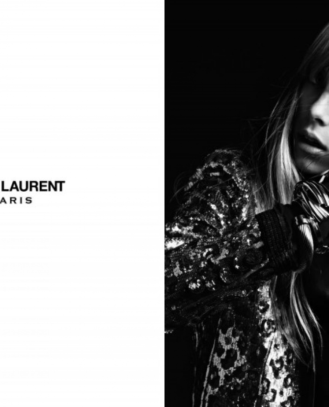 Вторая часть кампании Saint Laurent
