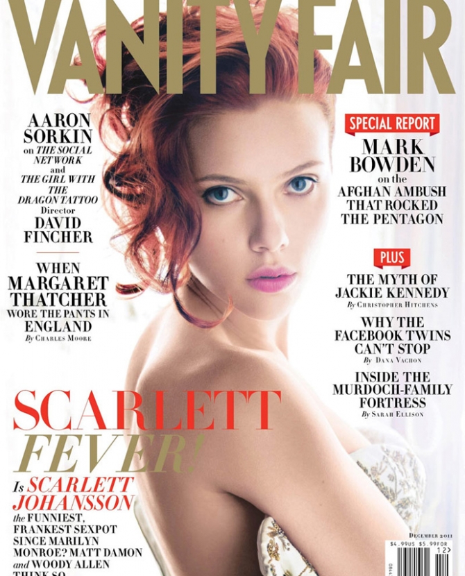 Скарлетт Йоханссон на обложке Vanity Fair