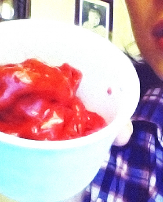 Ягодный щербет