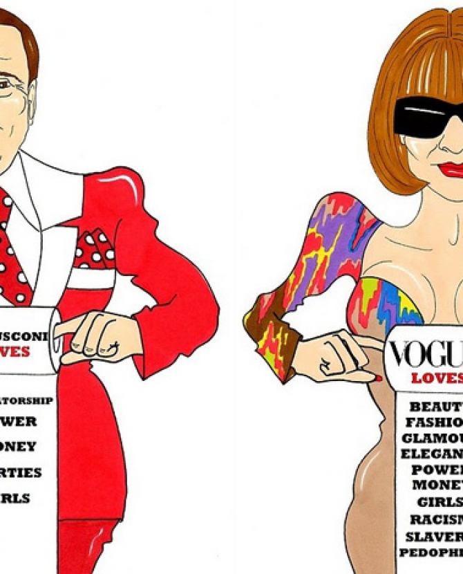 Анна Винтур раскритиковала Сильвио Берлускони  