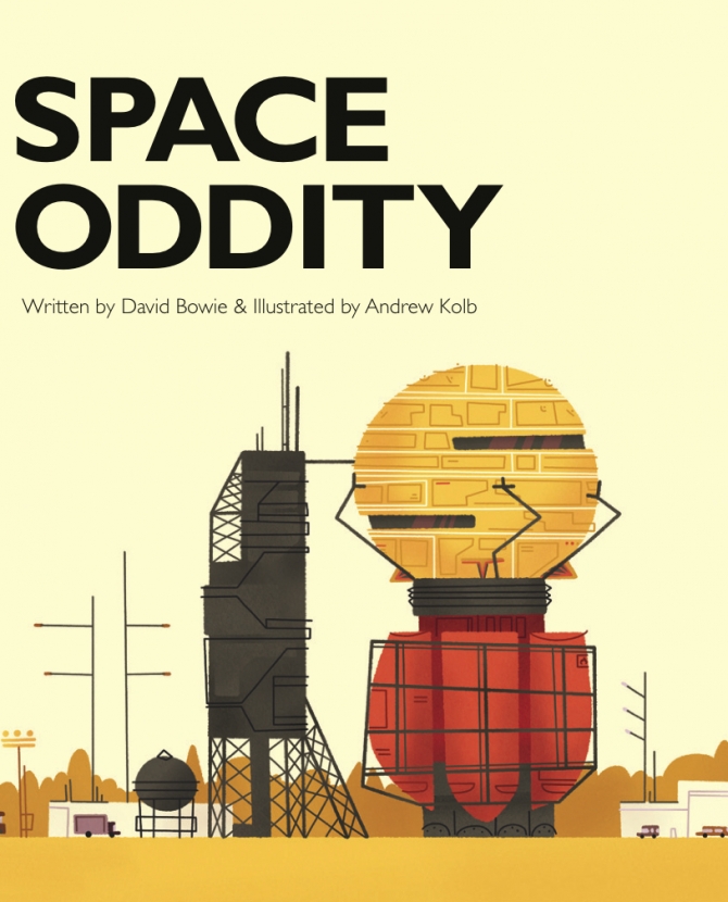 Песня Дэвида Боуи Space Oddity стала книгой