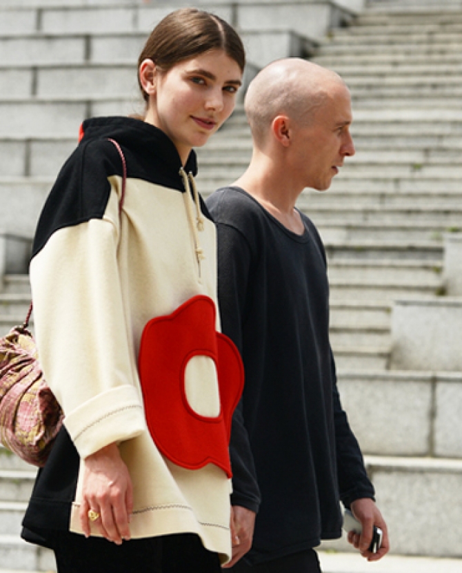 Неделя мужской моды в Париже: Streetstyle. Часть 1