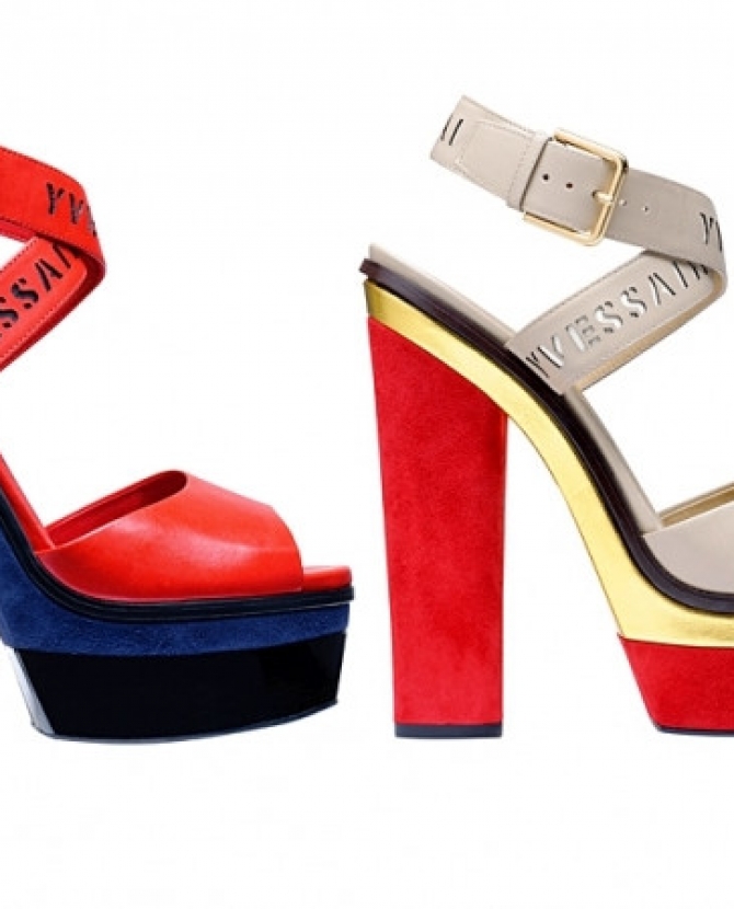 Круизная коллекция обуви Yves Saint Laurent Resort